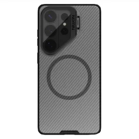    Samsung Galaxy S26 Ultra Átlátszó Fekete Nillkin CamShield Prop Magnetic (Átlátszó Lencsével) tok