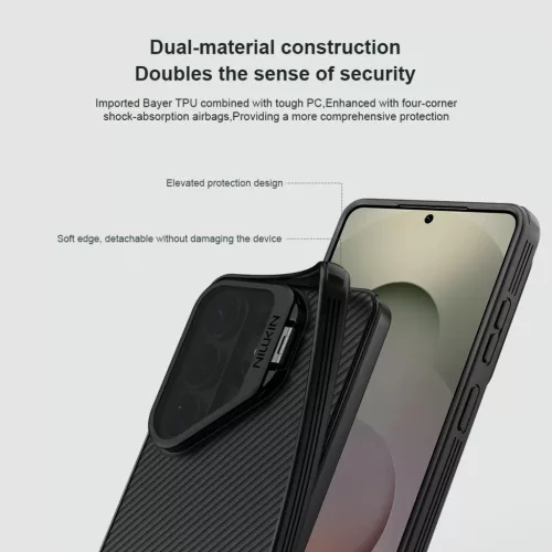  Samsung Galaxy S26 Ultra Átlátszó Fekete Nillkin CamShield Prop Ma-6902048307476 6 kép