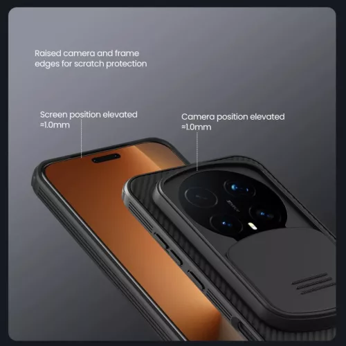 Nillkin CamShield PRO kemény tok Honor Magic 8 Pro fekete tok-6902048307667 4 kép