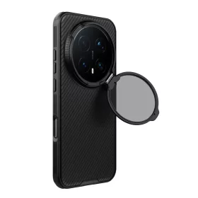Nillkin CamShield Prop mágneses tok Honor Magic8 Pro fekete tok-6902048307681 2 kép