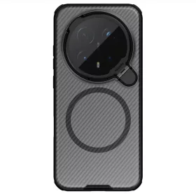   Nillkin CamShield Prop Magnetic tok Honor Magic8 Pro-hoz Átlátszó Fekete tok