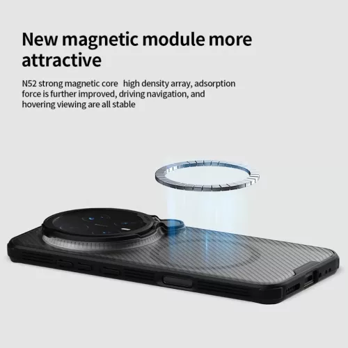 Nillkin CamShield Prop Magnetic tok Honor Magic8 Pro-hoz Átlátszó F-6902048307698 3 kép