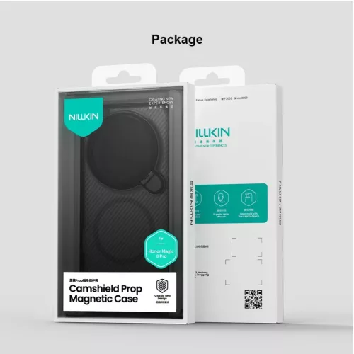 Nillkin CamShield Prop Magnetic tok Honor Magic8 Pro-hoz Átlátszó F-6902048307698 10 kép