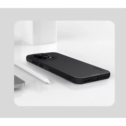  OnePlus 15 Fekete Nillkin Super Frosted PRO hátlap tok-6902048307742 6 kép
