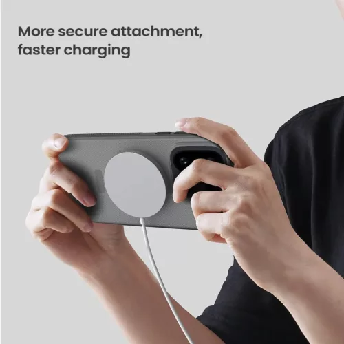  OnePlus 15 Átlátszó Fekete Nillkin Super Frosted PRO Mágneses Há-6902048307773 3 kép