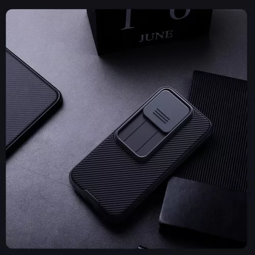  OnePlus 15 Fekete Nillkin CamShield PRO kemény tok-6902048307780 8 kép