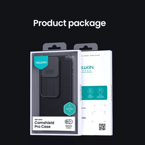  OnePlus 15 Fekete Nillkin CamShield PRO kemény tok-6902048307780 9 kép