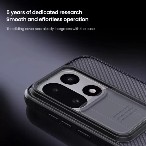 Nillkin CamShield PRO Hard tok OnePlus 15 Transparent Black-6902048307797 3 kép