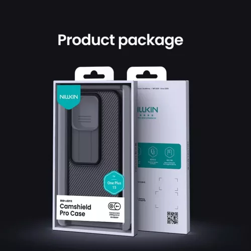 Nillkin CamShield PRO Hard tok OnePlus 15 Transparent Black-6902048307797 9 kép