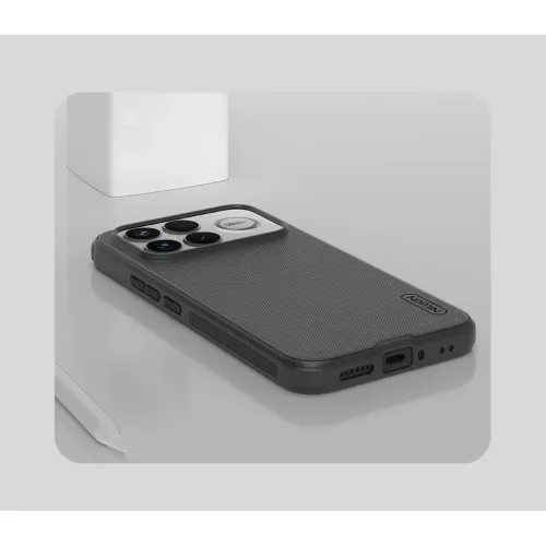  Xiaomi Poco F8 Ultra fekete Nillkin Super Frosted PRO hátlap tok-6902048307889 6 kép