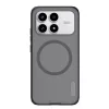  Poco F8 Pro átlátszó fekete Nillkin Super Frosted PRO mágneses tok