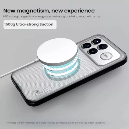  Poco F8 Ultra Átlátszó Fekete Nillkin Super Frosted PRO Mágneses -6902048307933 3 kép