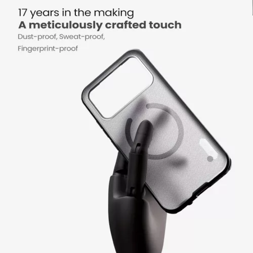  Poco F8 Ultra Átlátszó Fekete Nillkin Super Frosted PRO Mágneses -6902048307933 4 kép