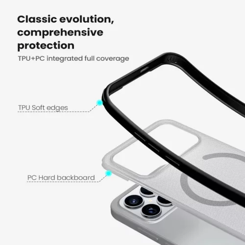  Poco F8 Ultra Átlátszó Fekete Nillkin Super Frosted PRO Mágneses -6902048307933 5 kép