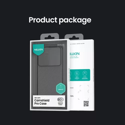 Nillkin CamShield PRO Hard tok Samsung Galaxy A37 átlátszó fekete-6902048309159 9 kép