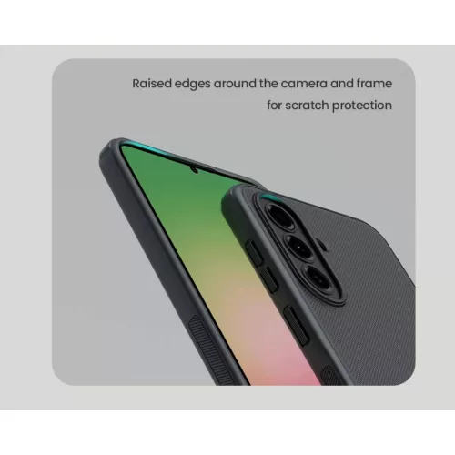 Nillkin Super Frosted PRO Mágneses Tok Samsung Galaxy A57-hez Fekete-6902048309197 6 kép