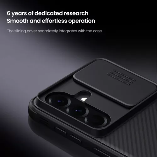Nillkin CamShield PRO kemény tok Samsung Galaxy A57-hez fekete tok-6902048309210 3 kép