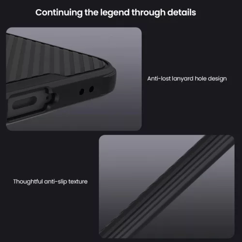 Nillkin CamShield PRO kemény tok Samsung Galaxy A57-hez fekete tok-6902048309210 6 kép