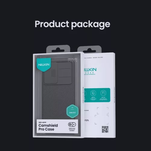 Nillkin CamShield PRO kemény tok Samsung Galaxy A57-hez fekete tok-6902048309210 9 kép