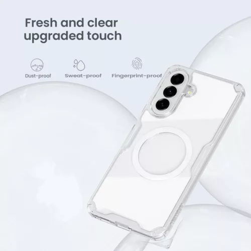 Nillkin Nature TPU PRO Mágneses tok Samsung Galaxy A57 átlátszó-6902048309258 4 kép