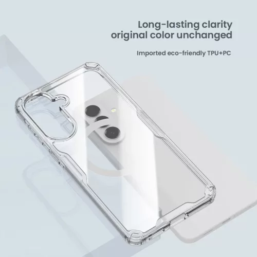 Nillkin Nature TPU PRO Mágneses tok Samsung Galaxy A57 átlátszó-6902048309258 7 kép