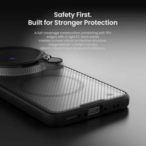 Vivo X300 Ultra Átlátszó Fekete Nillkin CamShield Prop Mágneses to-6902048311688 5 kép