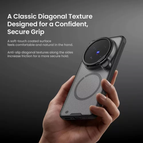 Vivo X300 Ultra Átlátszó Fekete Nillkin CamShield Prop Mágneses to-6902048311688 6 kép