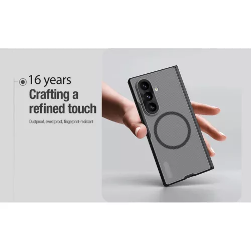 Samsung Galaxy Z Fold 8 Ultra fekete Nillkin Super Frosted FOLD Magnet-6902048312913 5 kép