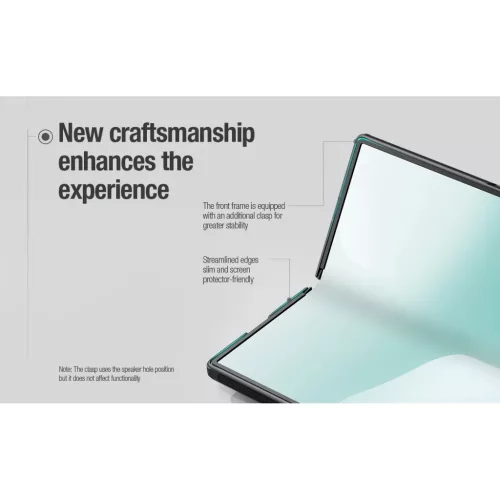 Samsung Galaxy Z Fold 8 Ultra átlátszó fekete Nillkin Super Frosted-6902048312920 10 kép