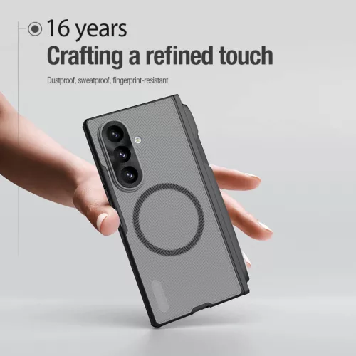 Samsung Galaxy Z Fold 8 Ultra áttetsző fekete Nillkin Super Frosted -6902048312944 5 kép