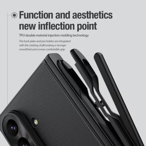 Samsung Galaxy Z Fold 8 Ultra áttetsző fekete Nillkin Super Frosted -6902048312944 8 kép