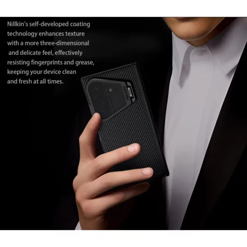Samsung Galaxy Z Fold 8 Ultra fekete Nillkin CamShield Prop Magnetic t-6902048312951 6 kép