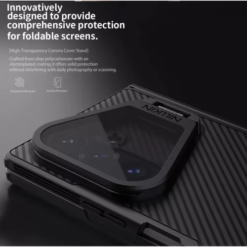 Samsung Galaxy Z Fold 8 Ultra fekete Nillkin CamShield Prop Magnetic t-6902048312951 7 kép