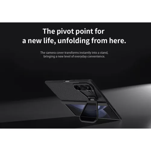 Samsung Galaxy Z Fold 8 Ultra fekete Nillkin CamShield Prop Magnetic t-6902048312951 10 kép