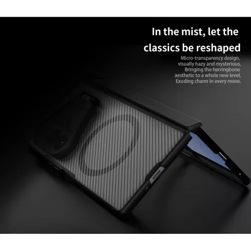 Samsung Galaxy Z Fold 8 Ultra áttetsző fekete Nillkin CamShield Prop-6902048312968 5 kép