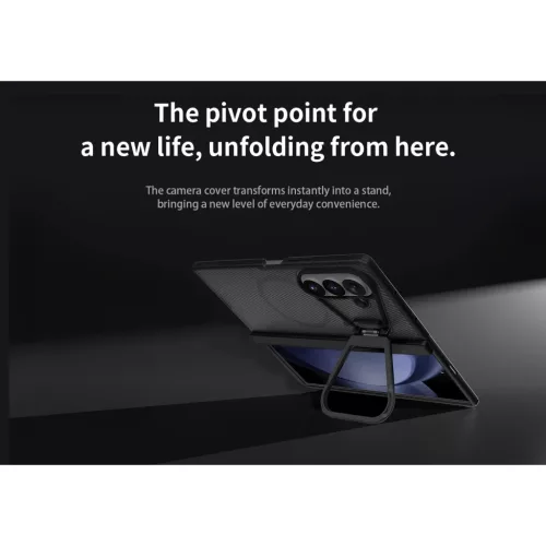 Samsung Galaxy Z Fold 8 Ultra áttetsző fekete Nillkin CamShield Prop-6902048312968 10 kép