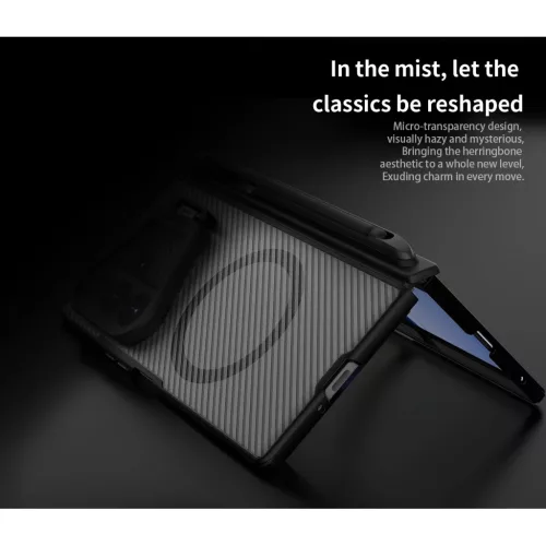 Samsung Galaxy Z Fold 8 Ultra átlátszó fekete Nillkin CamShield Pro-6902048312982 5 kép