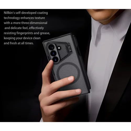 Samsung Galaxy Z Fold 8 Ultra átlátszó fekete Nillkin CamShield Pro-6902048312982 6 kép