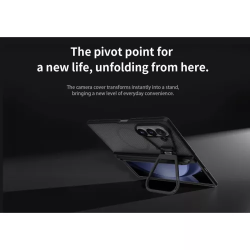 Samsung Galaxy Z Fold 8 Ultra átlátszó fekete Nillkin CamShield Pro-6902048312982 10 kép