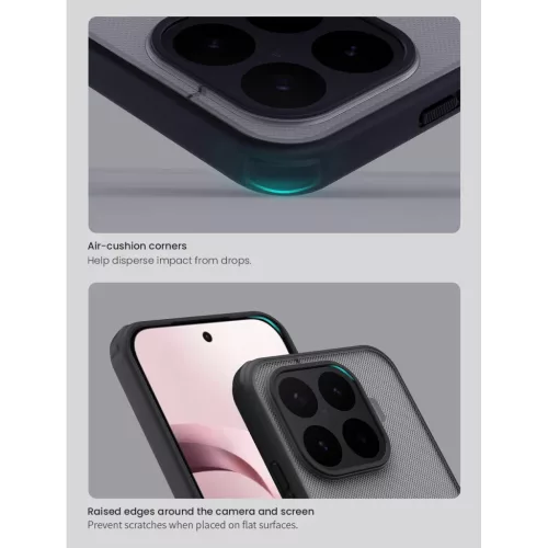 Xiaomi 17T Nillkin Super Frosted PRO fekete tok-6902048313170 5 kép
