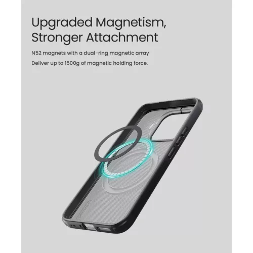 Xiaomi 17T Pro Nillkin Super Frosted PRO mágneses fekete tok-6902048313255 4 kép