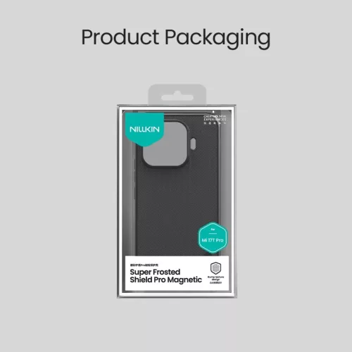 Xiaomi 17T Pro Nillkin Super Frosted PRO mágneses fekete tok-6902048313255 9 kép