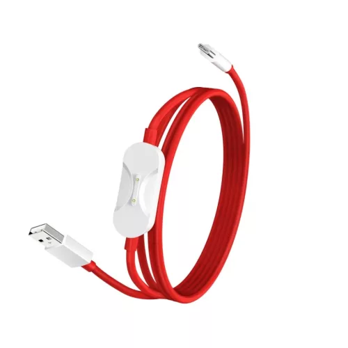 OnePlus SUPERVOOC 2in1 Töltő és Adatkábel 8A 1,2m Piros-6921815630029 2 kép