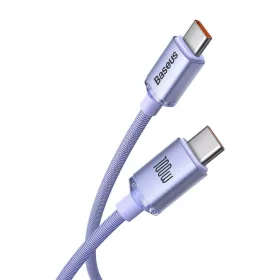 Baseus CAJY000605 Crystal Shine sorozat adatkábel USB-C - USB-C 100W -6932172602888 2 kép