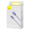 Baseus CAJY000605 Crystal Shine sorozat adatkábel USB-C - USB-C 100W -6932172602888 9 kép