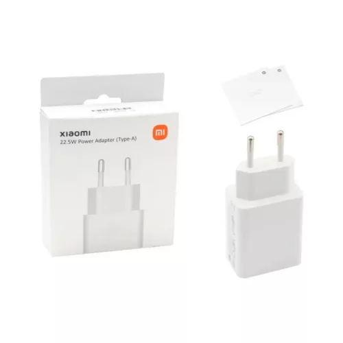 Xiaomi MDY-11-EP USB-A 22,5W hálózati USB töltő adapter fehér-6941812748343 3 kép