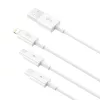 Baseus CAMLTYS-02 Superior Gyors Töltő- és Adatkábel 3in1 USB-C, L-6953156205536 4 kép