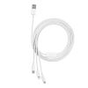 Baseus CAMLTYS-02 Superior Gyors Töltő- és Adatkábel 3in1 USB-C, L-6953156205536 4 kép