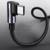 Ugreen US255 50123 USB-C (egyenes) / USB-C (szögletes) PD QC kábel 6-6957303803736 8 kép