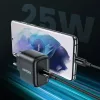 Ugreen USB Type C töltő 25W Power Delivery + USB Type C kábel 2m fe-6957303804108 10 kép